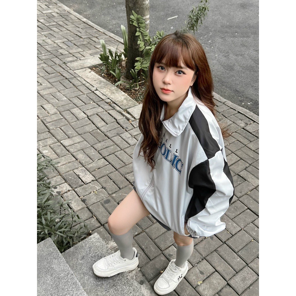 Áo khoác gió dù nam nữ Unisex mặc đôi 2 lớp phối màu KIMII 994 P9K4