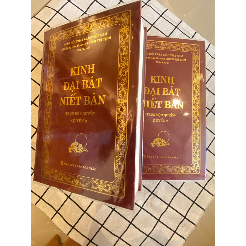 Kinh Đại Bát Niết Bàn Trọn Bộ 2 quyển Bìa Cứng