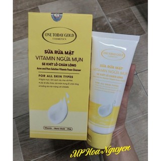 Sữa rửa mặt vitamin ngừa mụn se khít lỗ chân lông