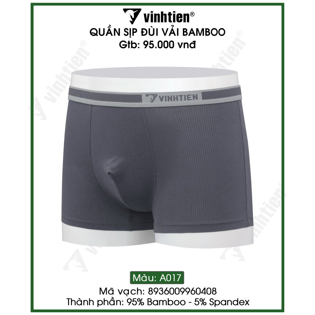 Quần lót đùi nam vải bamboo Vĩnh Tiến 95