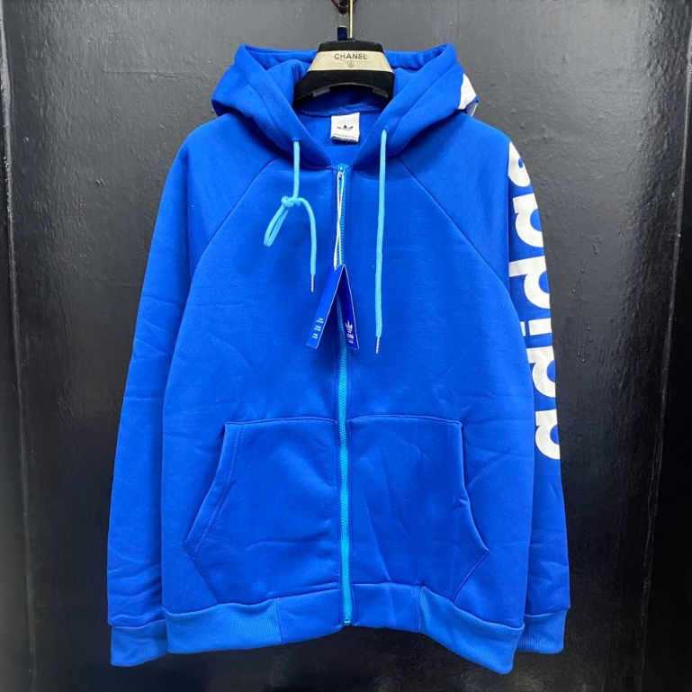 Áo Hoodie Nam Nữ A Di Dát Mũ Siêu Cấp Quảng Châu Phối Logo Tay Mũ Cực Chiến - Áo nỉ Hoodie Nam Nữ