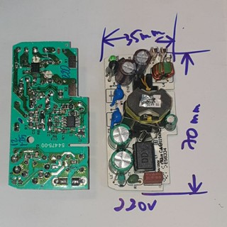 2 cái nguồn 12v 1a không vỏ