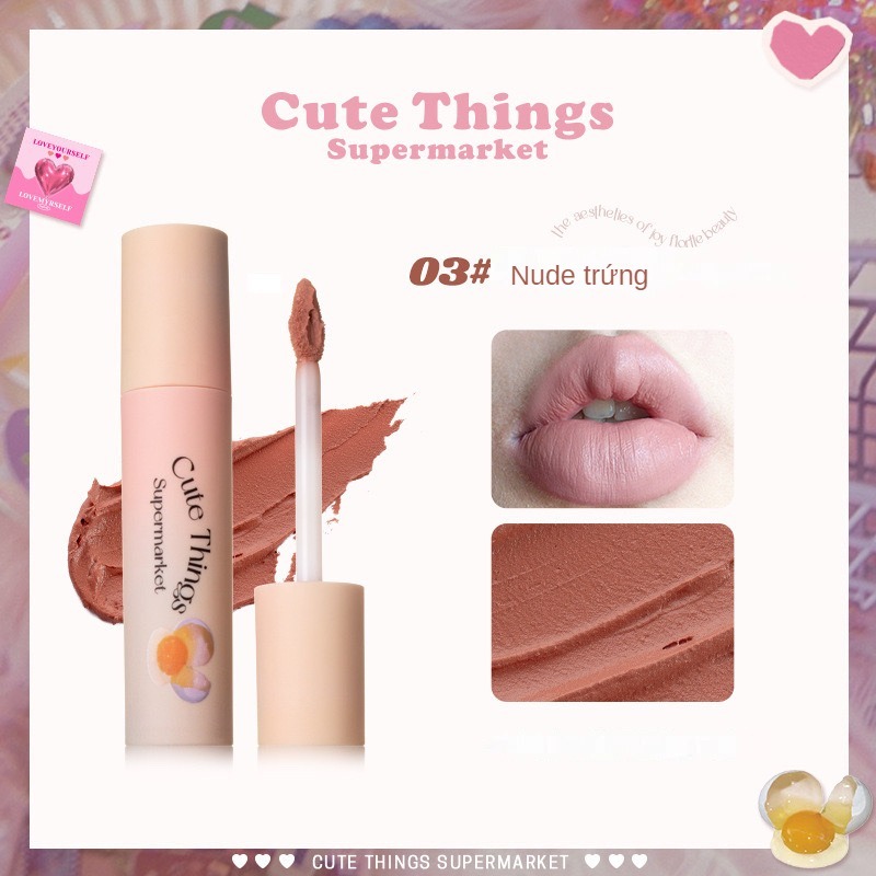 Son lót môi che khuyết điểm môi Cute Things Supermarket