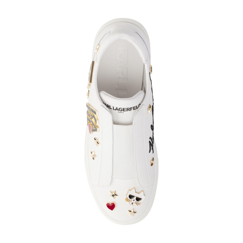 GIÀY SNEAKER NỮ KARL LAGERFELD PARIS CAITIE LOGO SLIP ON SIZE 37