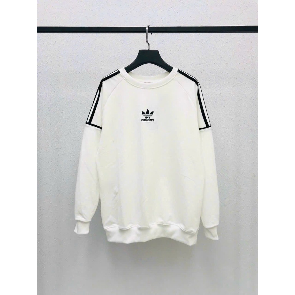 ÁO NỈ ADI.DAS THỂ THAO CỔ TRÒN DÀI TAY