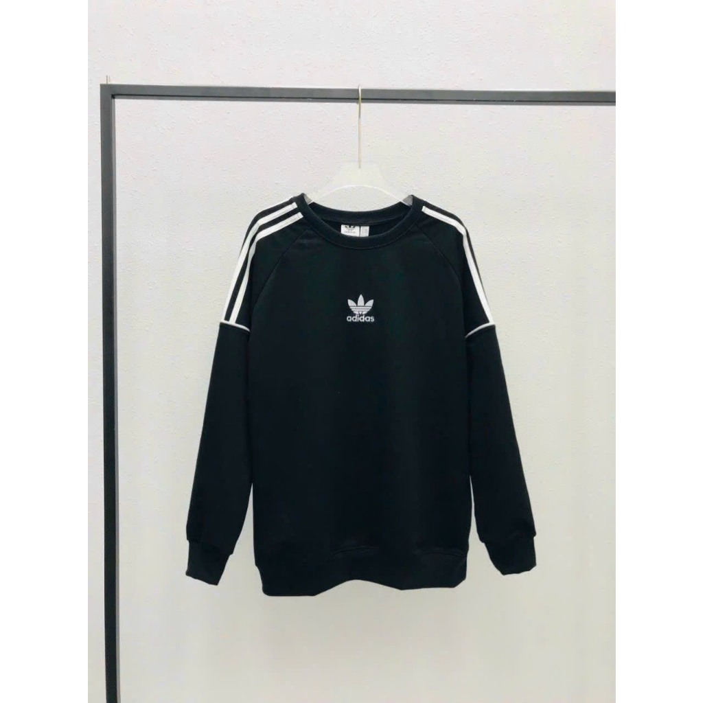 ÁO NỈ ADI.DAS THỂ THAO CỔ TRÒN DÀI TAY