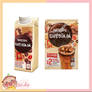 Cà phê sữa đá 3 In 1 Nescafe loại uống liền / loại gói bột