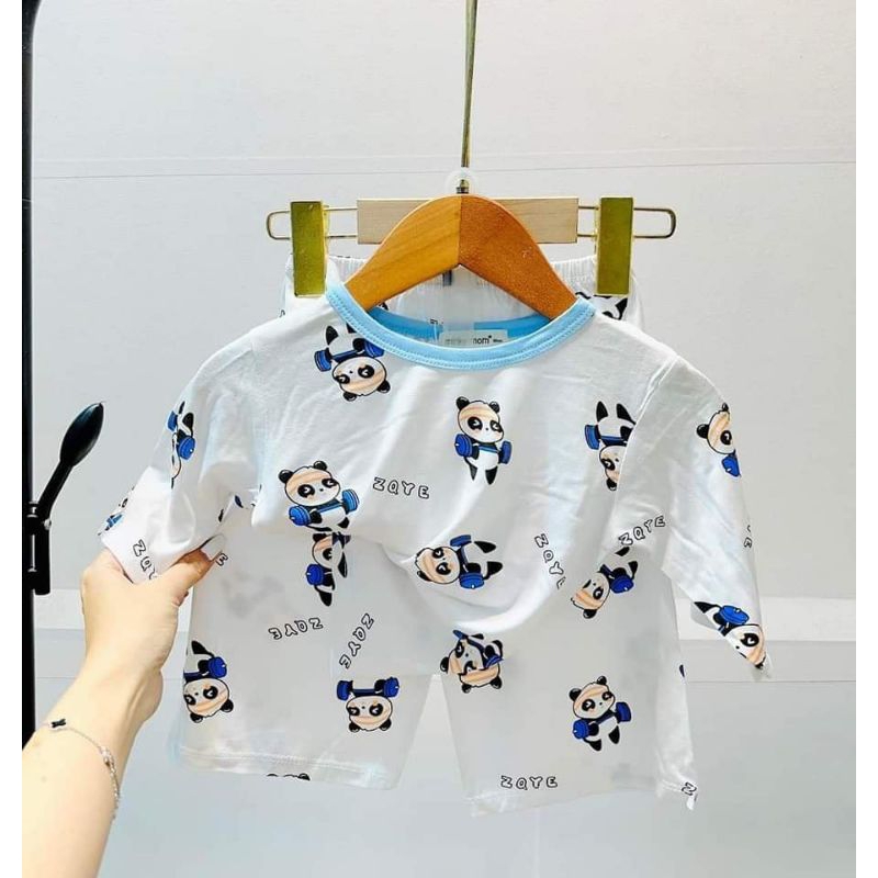 BỘ LỬNG THUN LẠNH BÉ GÁI TRAI 8-18 KÍ