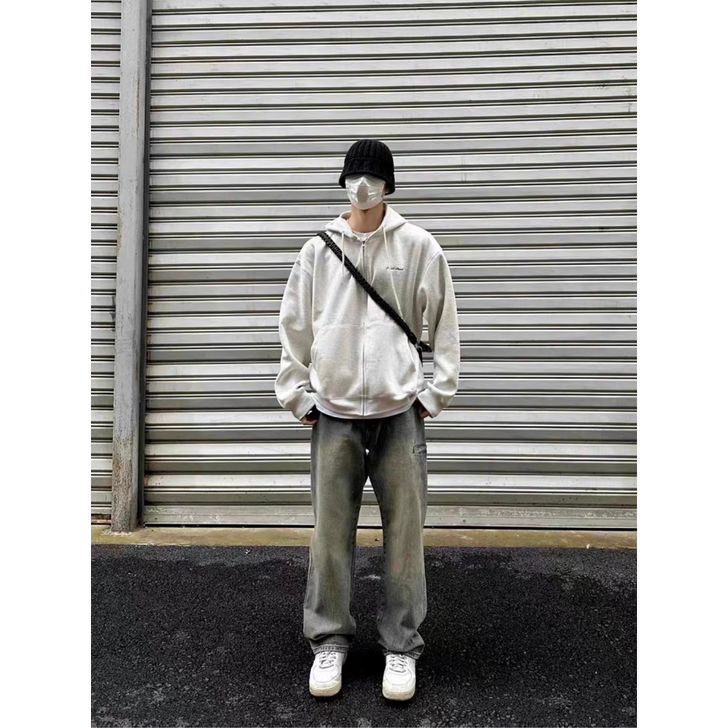 Áo Khoác Hoodie Zip Form Rộng Nam Nữ Unisex Nón To Basic Thoáng Mát Mùa Thu 2023 𝐛𝐲 𝐡𝐞𝐚𝐯𝐞𝐧