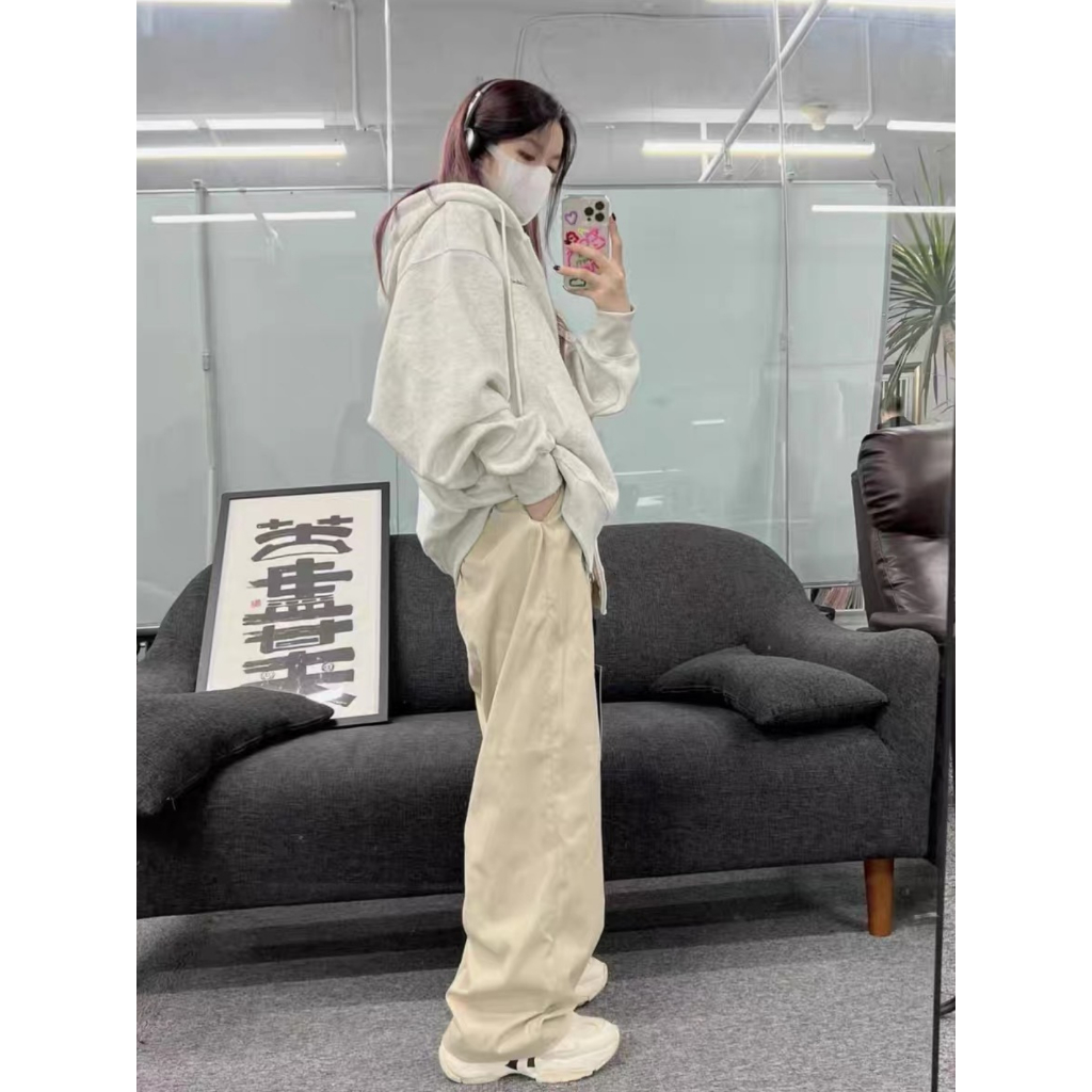 Áo Khoác Hoodie Zip Form Rộng Nam Nữ Unisex Nón To Basic Thoáng Mát Mùa Thu 2023 𝐛𝐲 𝐡𝐞𝐚𝐯𝐞𝐧