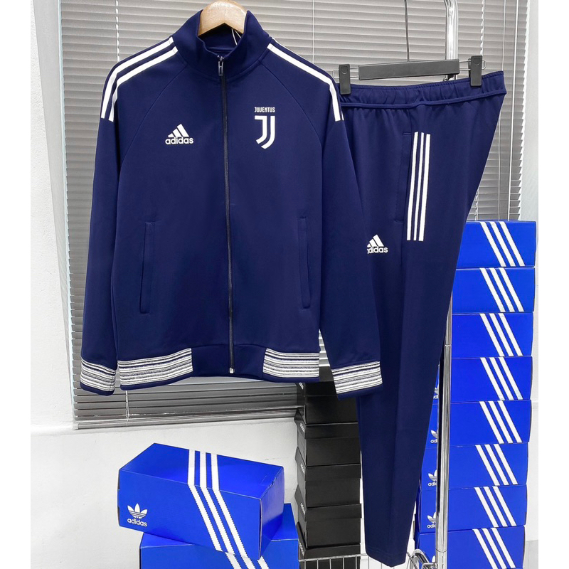 Bộ thể thao nam thu đông có hoạ tiết logo đơn giản khoá kéo thời trang phong cách giới trẻ có size từ s đến xl