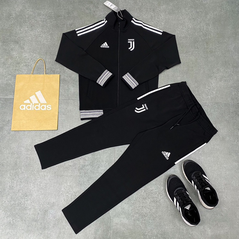 Bộ thể thao nam thu đông có hoạ tiết logo đơn giản khoá kéo thời trang phong cách giới trẻ có size từ s đến xl