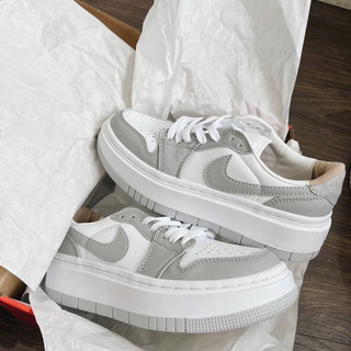 Giày sneaker Jo.rdan xám đế cao ( giá chưa bao gồm box bảo vệ )