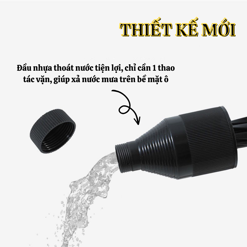 Dù Che Nắng Cán Dài Kimchi Vải Dù 2 Lớp Chống Tia UV