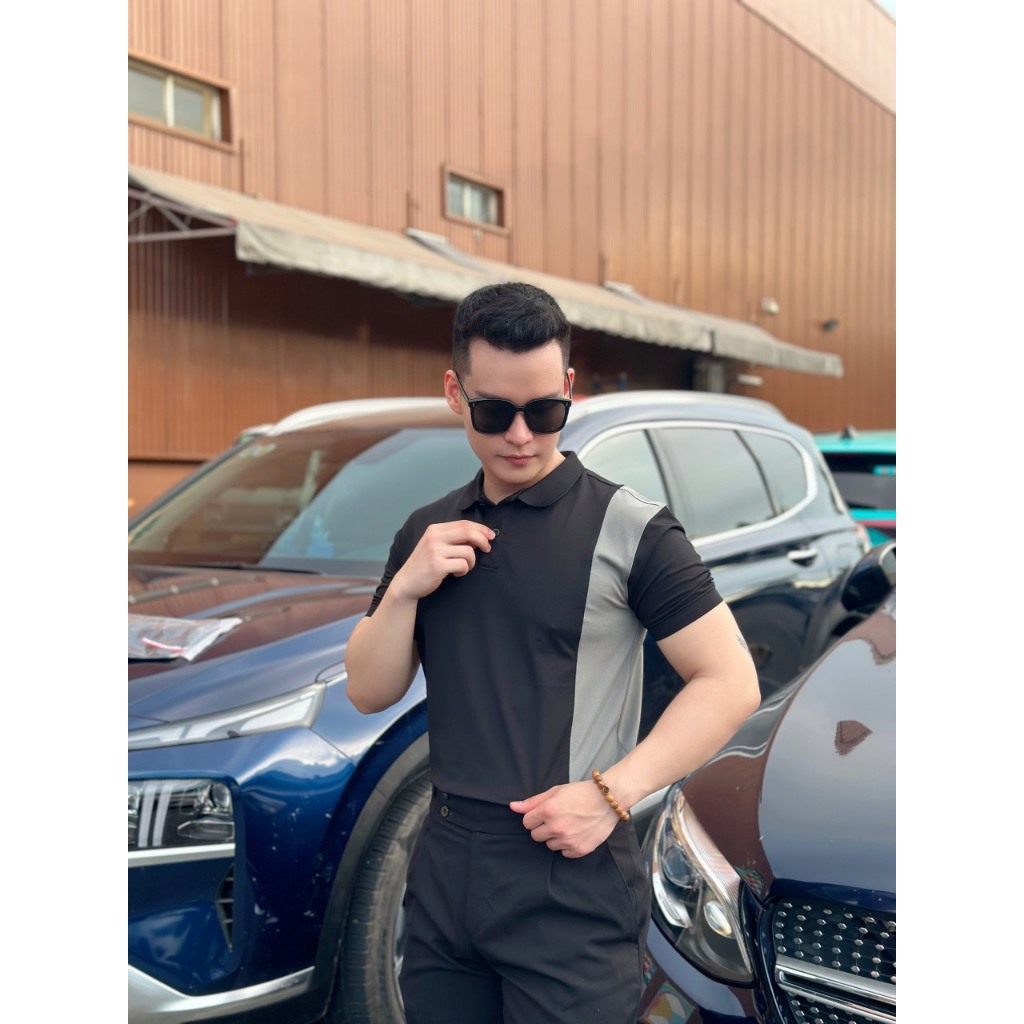Áo polo nam nữ ABFIT cổ bẻ thun cá sấu thái co dãn thoáng mát thoáng mồ hôi cao cấp.A8