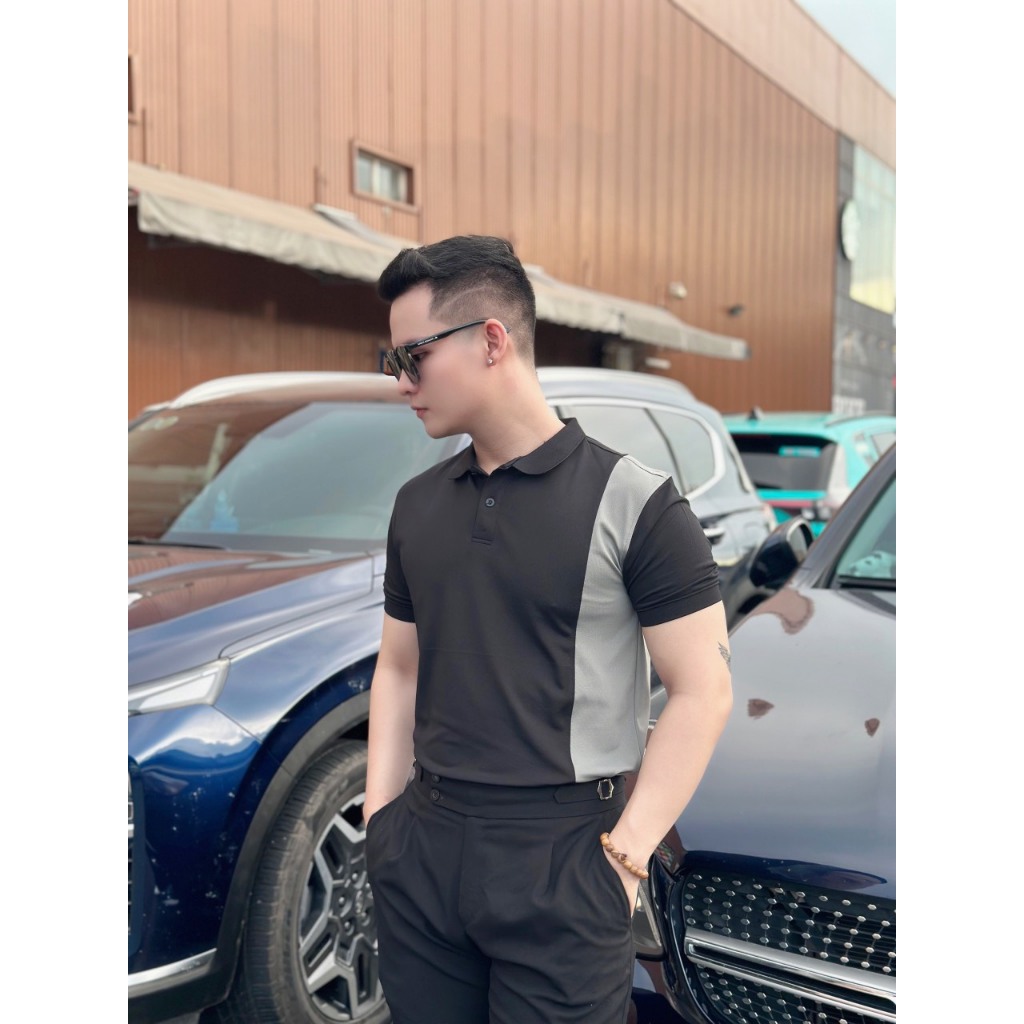 Áo polo nam nữ ABFIT cổ bẻ thun cá sấu thái co dãn thoáng mát thoáng mồ hôi cao cấp.A8
