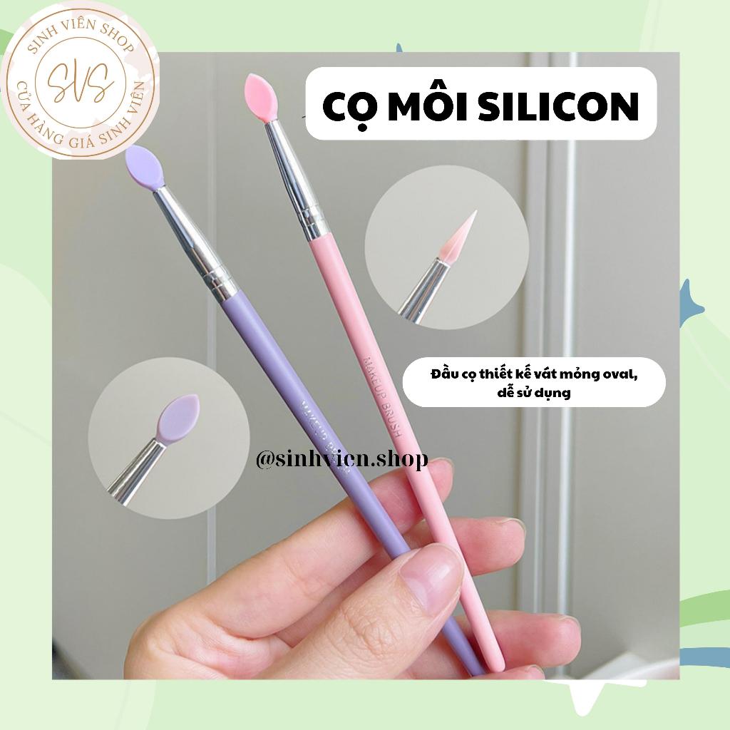 Cọ môi đầu silicon nhỏ Gecomo dành cho son môi và mặt nạ môi