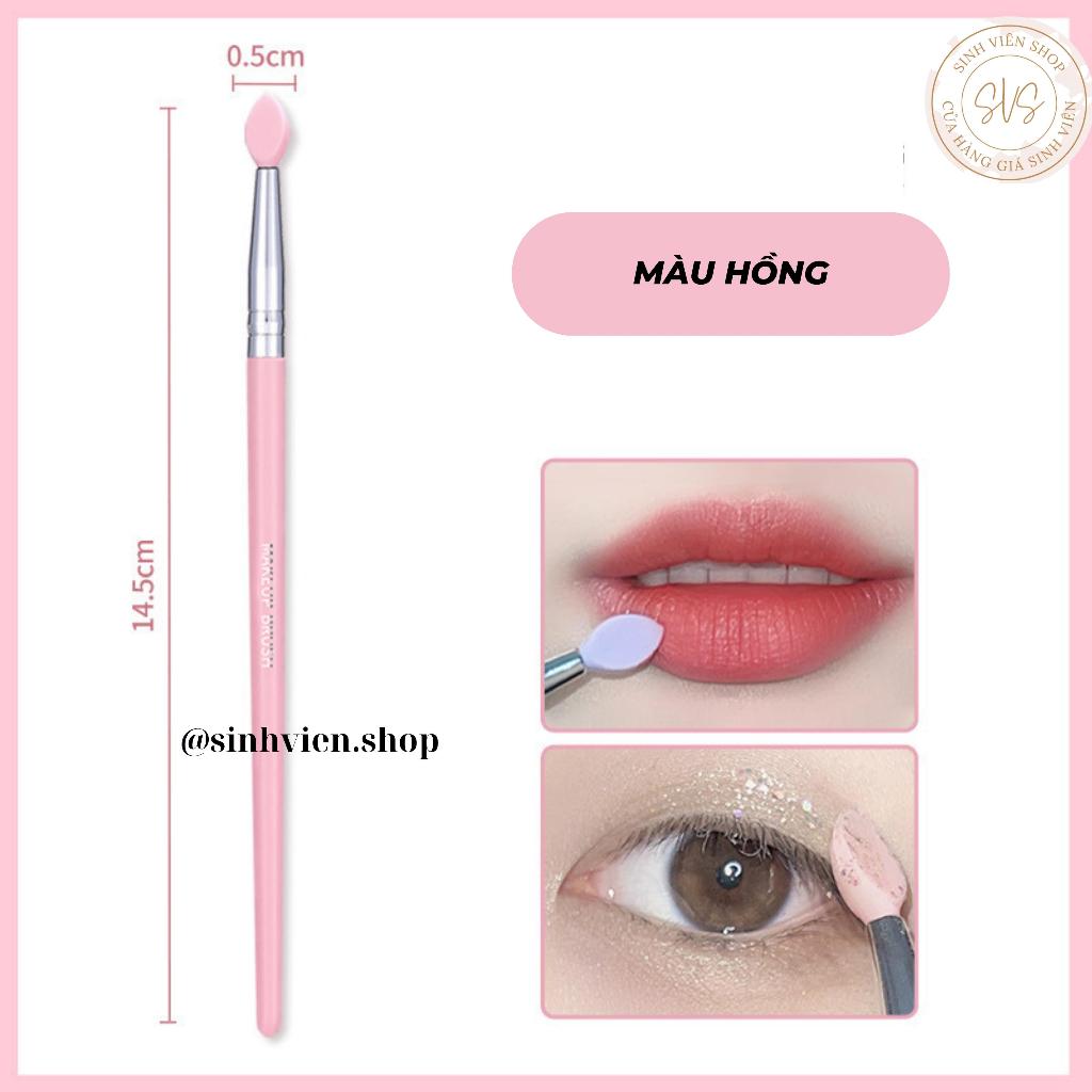 Cọ môi đầu silicon nhỏ Gecomo dành cho son môi và mặt nạ môi