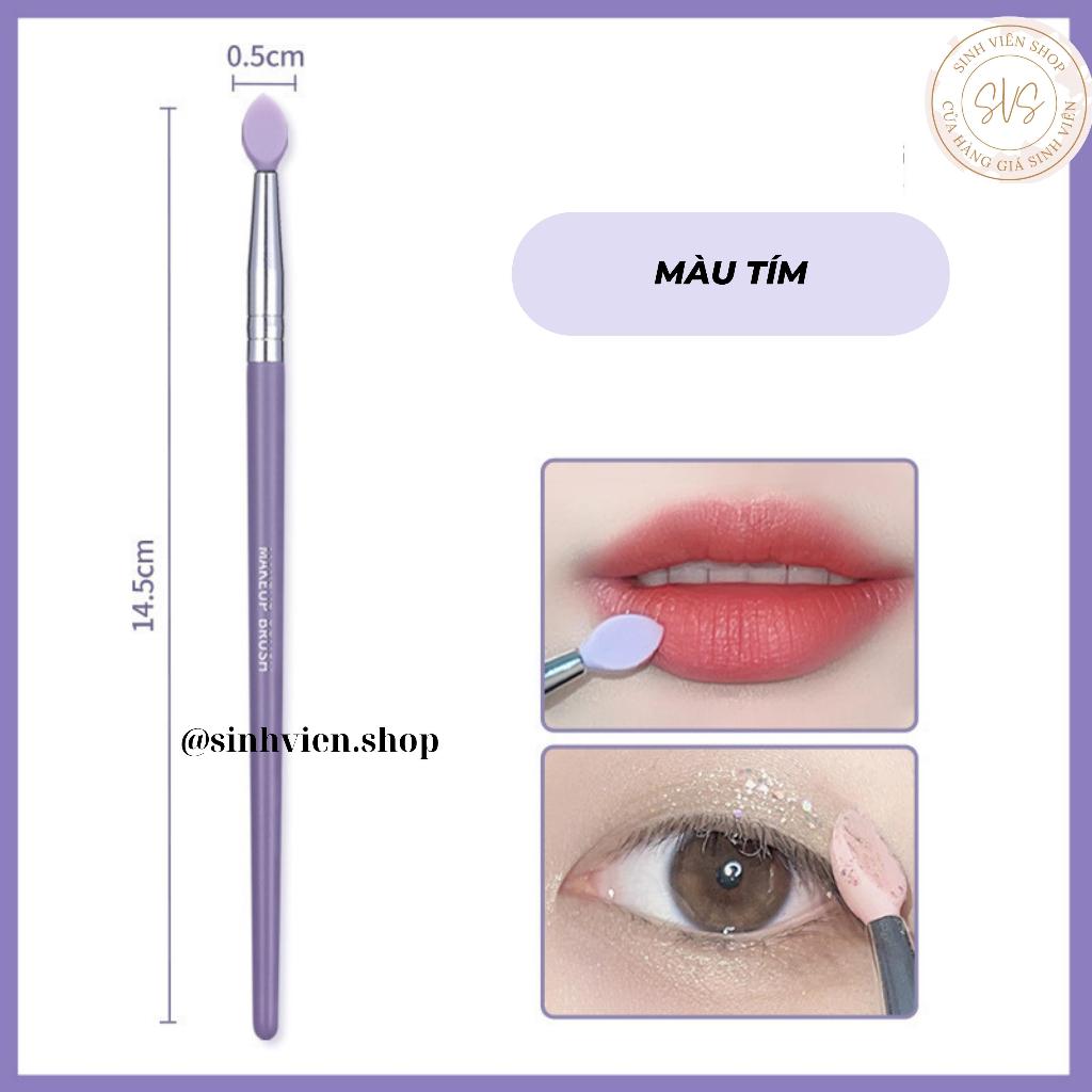 Cọ môi đầu silicon nhỏ Gecomo dành cho son môi và mặt nạ môi
