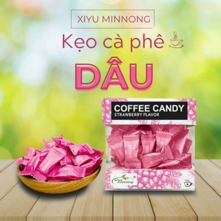 Hộp 70g kẹo cà phê xiyu minnong hương vị dâu thơm ngon