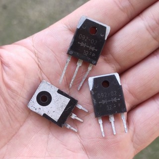 Diode d92-02 20a 200v chính hãng tháo máy, chất lượng tốt.