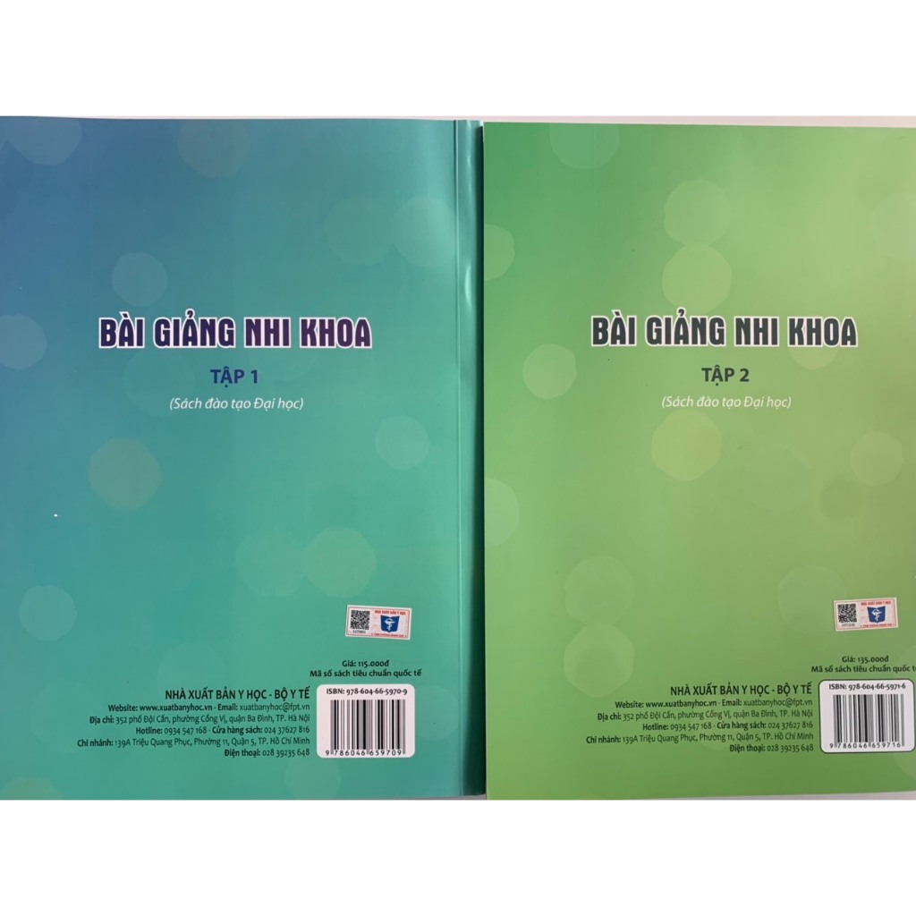 Sách - Bài giảng nhi khoa tập 1+ 2