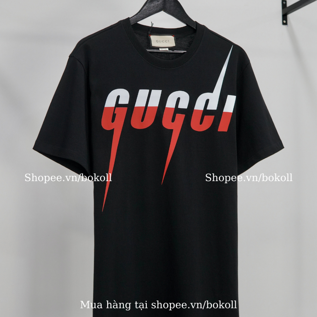 Áo thun tia sét  phong cách LUXURY nam nữ form rộng vải cotton organic  bảng chuẩn cao cấp Bestquality