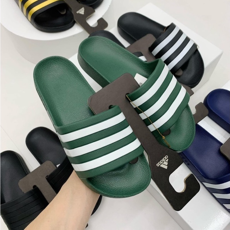 "CHÍNH HÃNG" DÉP QUAI NGANG NAM NỮ, _ADIDAS AQUA ĐỦ MÀU HÀNG Cao Cấp Đúc nguyên khối