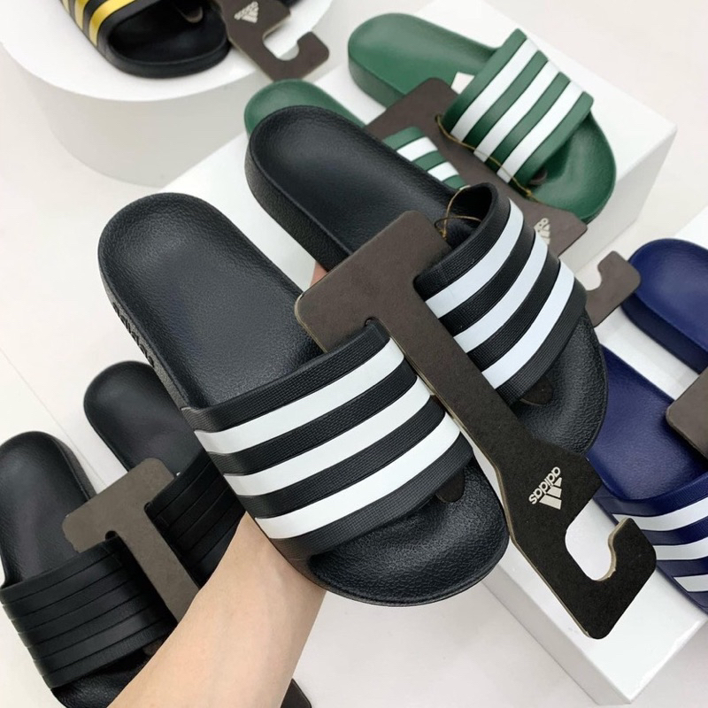 "CHÍNH HÃNG" DÉP QUAI NGANG NAM NỮ, _ADIDAS AQUA ĐỦ MÀU HÀNG Cao Cấp Đúc nguyên khối