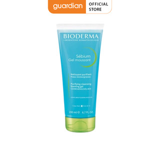 Gel Rửa Mặt Dành Cho Da Dầu & Hỗn Hợp Sébium Gel Moussant Tube Bioderma 200ml
