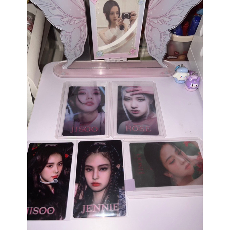 Thẻ hình ảnh photocard thành viên R - Blackpink