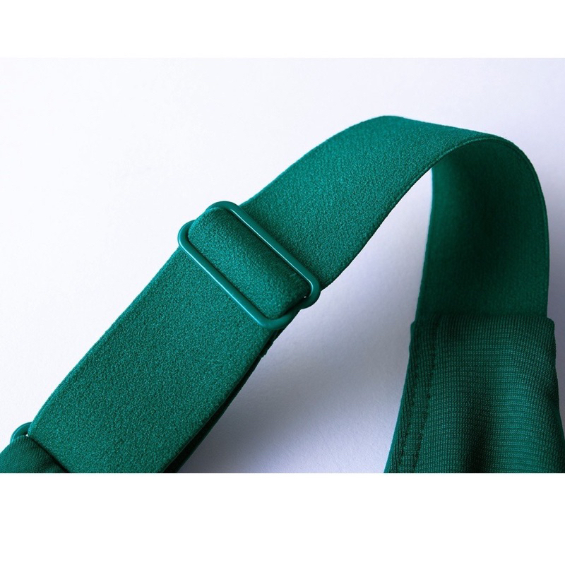 Áo bra khoá Lulu Lycra chính hãng chất mềm co giãn tốt