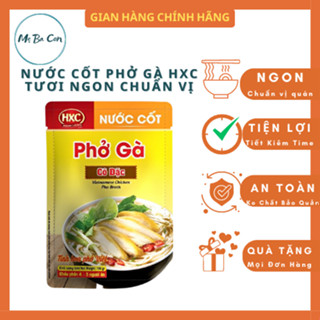 Nước Cốt Phở Gà HXC ( Combo 5 gói ) 100g tươi ngon, chuẩn vị, an toàn, không cần nêm nếm