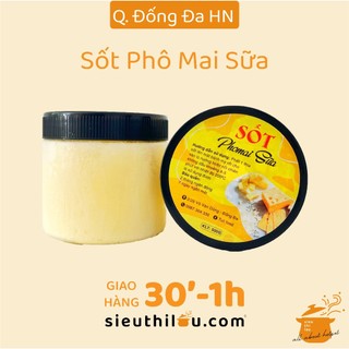 Sốt phô mai sữa 500g - sốt phô mai bỏ lò, chấm thịt nướng, nướng bánh mì, hải sản - siêu thị lẩu & đồ nướng