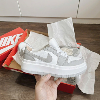 Giày sneaker Jo.rdan xám đế cao ( giá chưa bao gồm box bảo vệ )