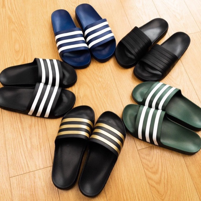 "CHÍNH HÃNG" DÉP QUAI NGANG NAM NỮ, _ADIDAS AQUA ĐỦ MÀU HÀNG Cao Cấp Đúc nguyên khối