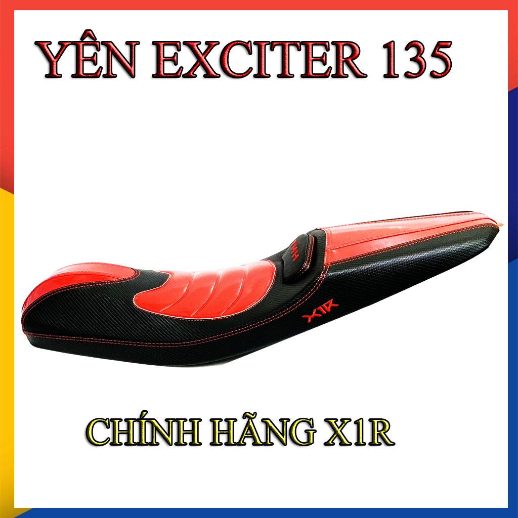 Yên 2 Tầng Cho Yamaha Exciter 135 (4s, 5s), Ex nhỏ 2006 - 2010, Ex 135 Từ 2011 - 2014 [ Hàng x1r]