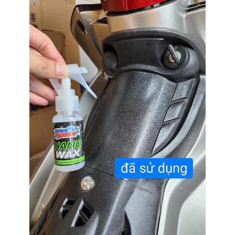 Nano Wax Phủ Bóng, Phục Hồi Nhựa Nhám