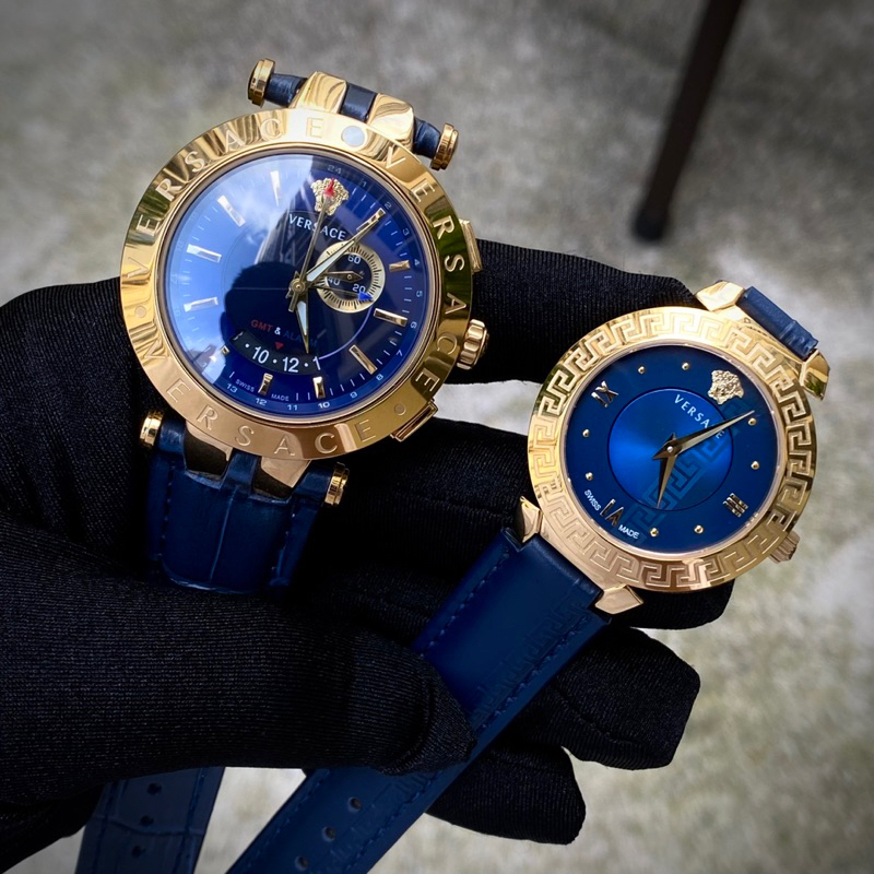 Đồng hồ cặp Versace V-Race & Vesace Daphnis