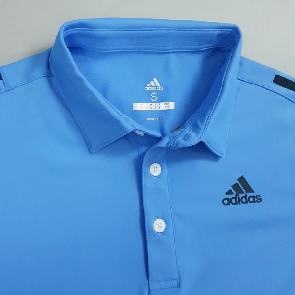 Áo Polo Golf Adidas Áo Dài Tay Adidas Cổ Bẻ 3 Sọc AEROREADY chính hãng