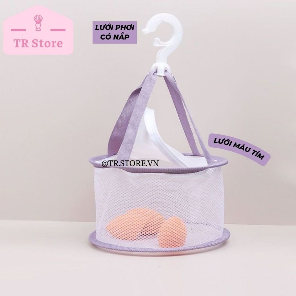 Lưới phơi khô sau vệ sinh cọ và mút trang điểm