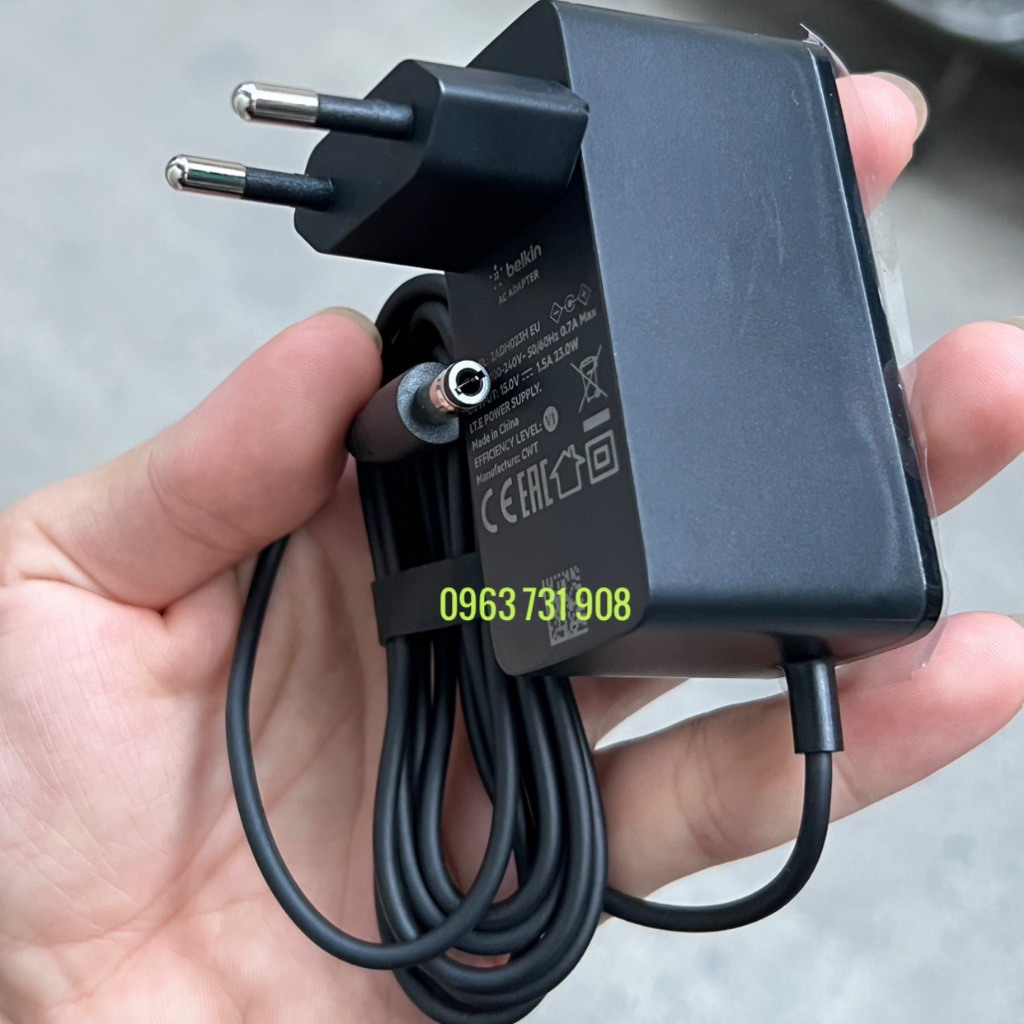 Adapter nguồn 15V 1.5A Belkin chính hãng bảo hành 12 tháng