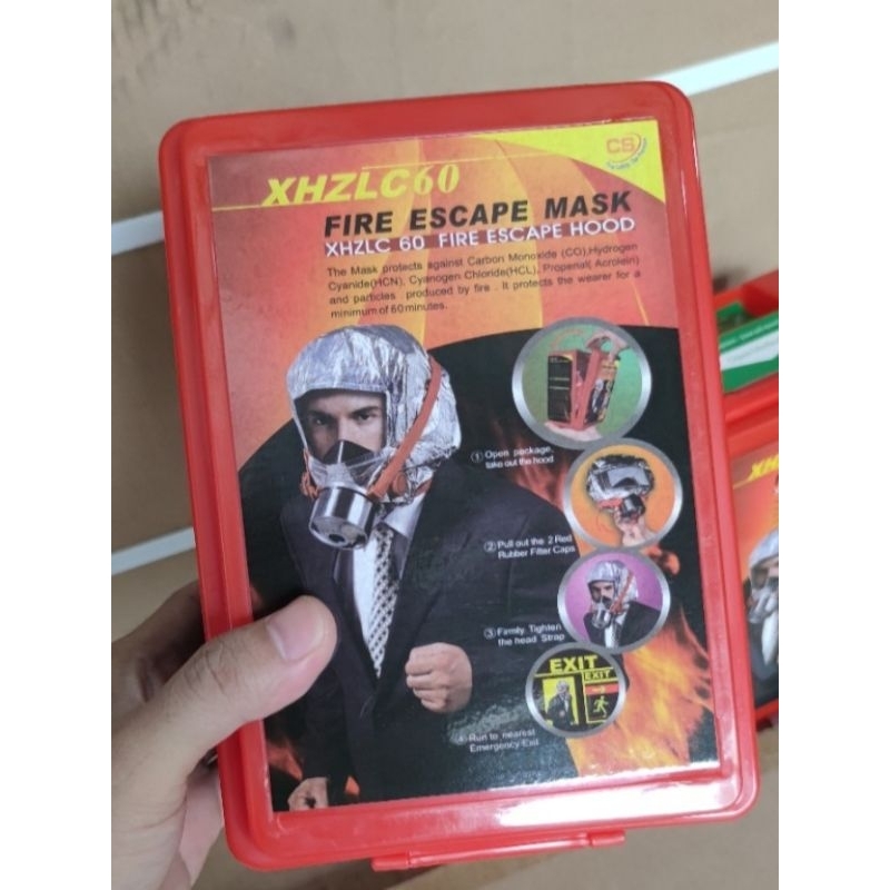Mặt nạ phòng khói TZL40 TZL60, Mặt nạ chống khói cao cấp nhất dùng trong pccc