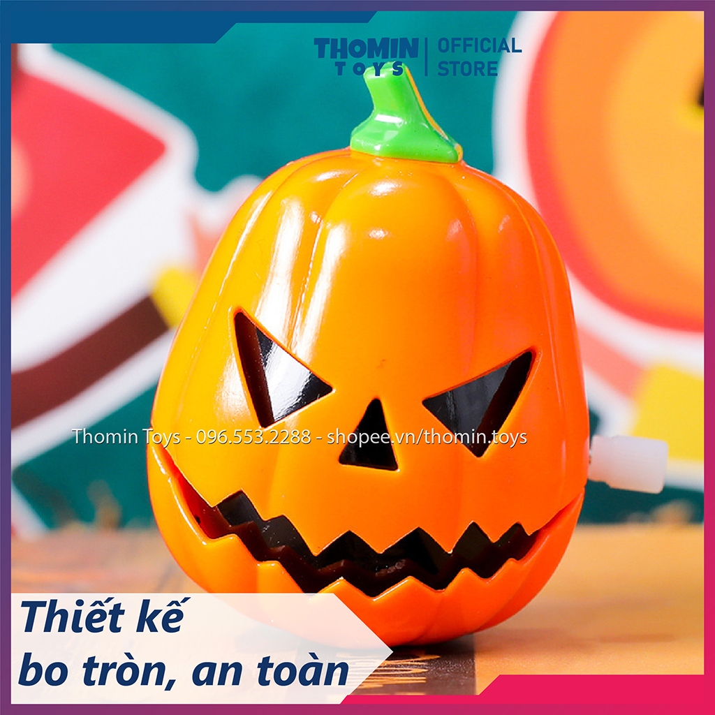 Đồ Chơi Halloween vặn cót Zombie nhiều mẫu cho trẻ em, đồ chơi vặn dây cót trang trí halloween