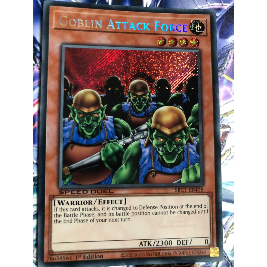 Thẻ bài Yugioh - TCG (UK) - Goblin Attack Force / SBC1-ENI06