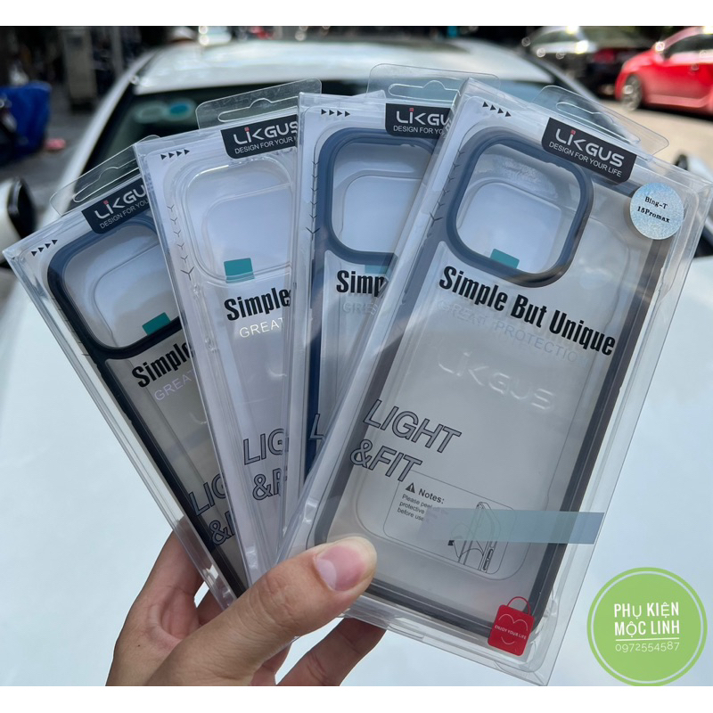 IPHONE 15 PROMAX | 15 PRO ỐP VIỀN NHỎ CAM ĐEN LƯNG TRONG SUỐT SILICON CÓ GỜ BẢO VỆ CAMERA CHỐNG SỐC Ố