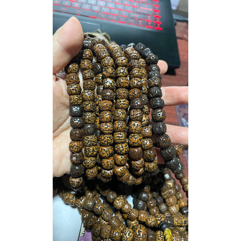 Chuỗi 108 hạt Kim Cang Nepal size 8mm