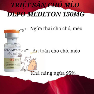 Chích triệt sản chó mèo 150mg