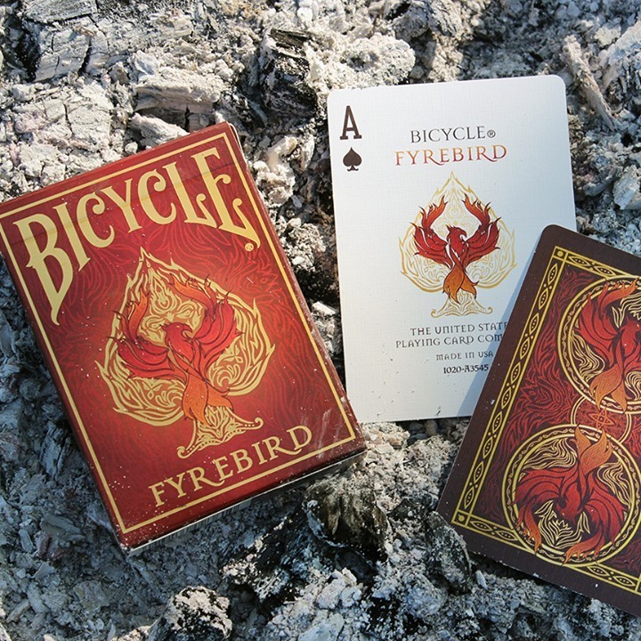 Bài tây Poker Bicycle Fyrebird Playing Cards