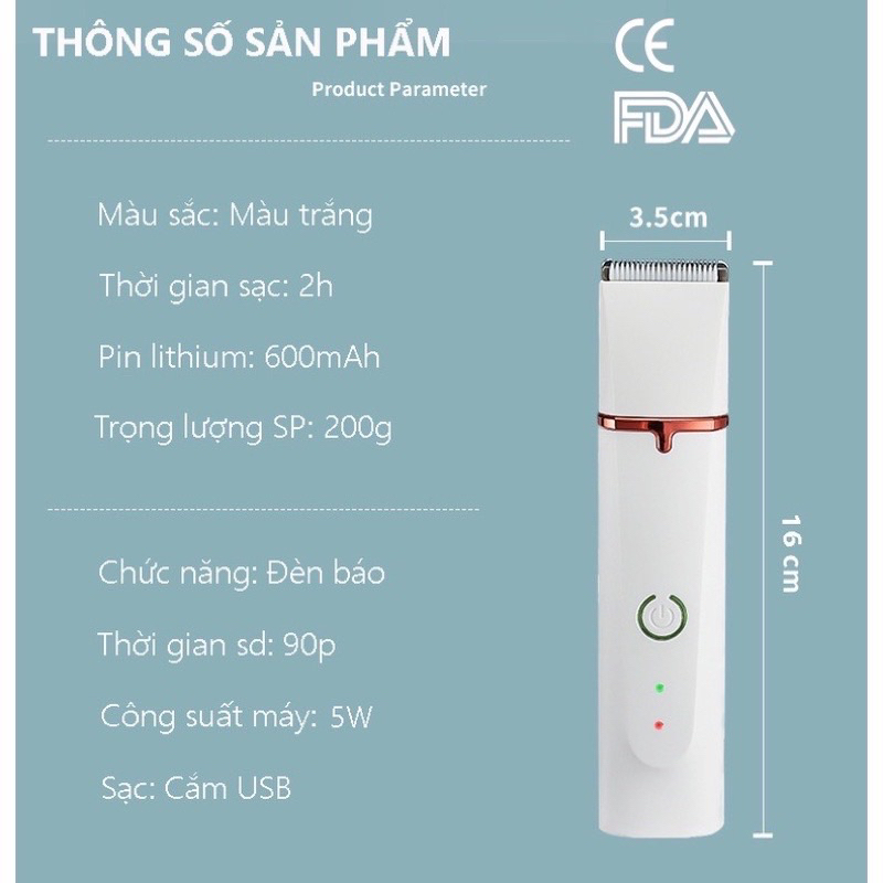 Tông đơ 4 in 1 cho chó, tông đơ 4 trong 1 cho chó mèo, tông đơ cạo lông, cạo bàn, mài móng chó mèo